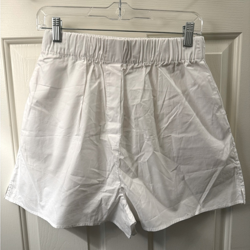 Daily Drills Poplin Resort Short White